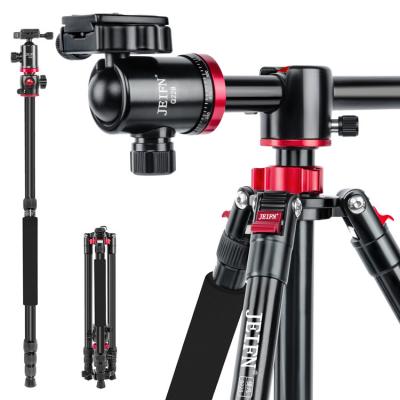 China Professional Digital Camera 201CM Double Head Video Camera Tripod JEIFN Q228 High Quality Monopod for sale