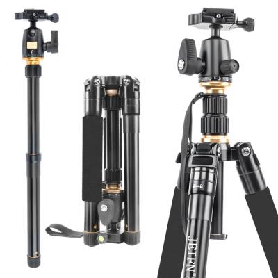 China 59 inch 150CM Aluminum Rod Tripod Holder Stabilizer Smartphone Selfie Fishing Tripod Stick Monopod for sale