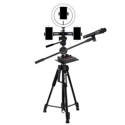 China 61-Inch Mini Tripod Phone Tripod For Mobile Phone With Smartphone Holder for sale