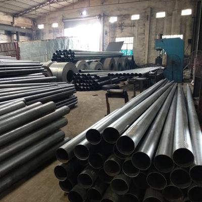 China New Structure Pipe Led Outdoor Decorative Polygonal Galvanized Aluminum Pole 4M Pole For Street Lamps for sale