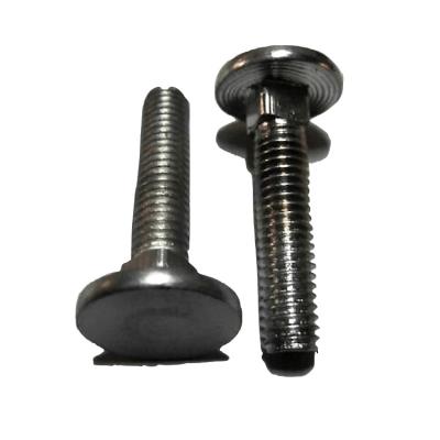 China M1/M1.2/M1.4/M1.6/M2/M2.5*3/4/5/6/8/10mm Steel Cross Flat / Round Head Metric Machine Screw Bolt for sale