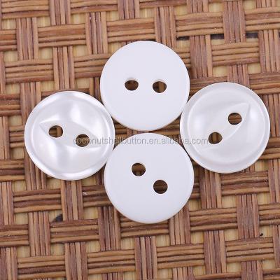 China New Custom Fashion BYYR007 4 Holes White Resin Button Dry Cleaning for sale