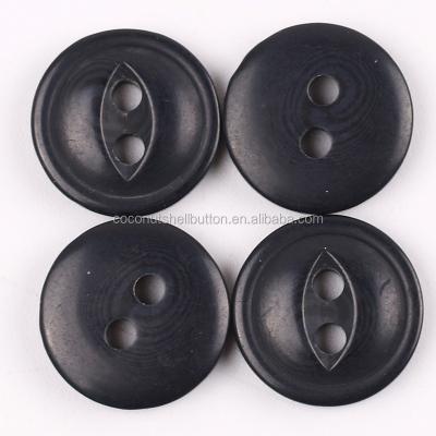 China Dry Cleaning Wholesale BYYR024 Customized 4 Hole Plastic Resin Button For Clothing for sale