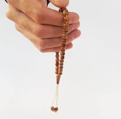 China Islam muslin hand hold 33 kooka tasbih prayer bead with factory price for sale