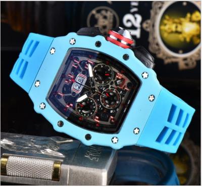 China Non-Specific Mens Fashion Watch Rubber Strap Watches For Man for sale