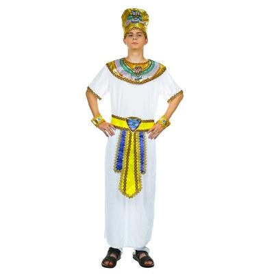 China Halloween Party Adult King Of Costume Ancient Native Pharaoh Cosplay National Costume For Men for sale