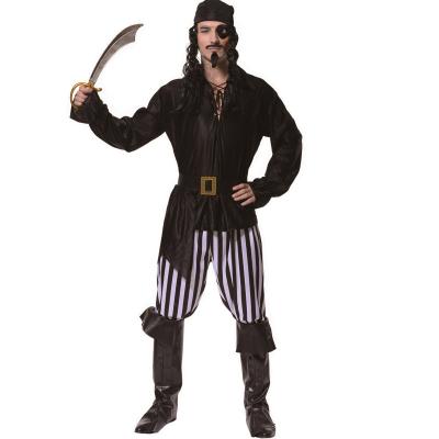 China Cool Cool Halloween Pirate Party Costume Performance Clothing Role Play Costume For Men for sale