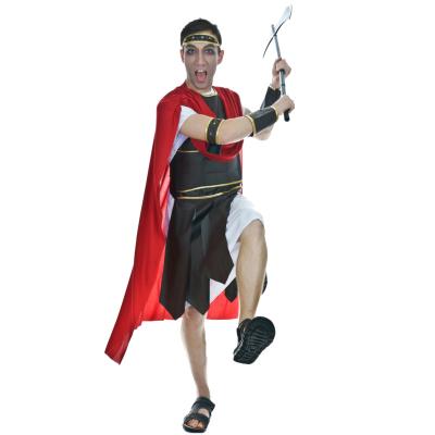 China Handsome Fashional Party Halloween Costume Role Play National Style Centurion Costume For Adult Men for sale