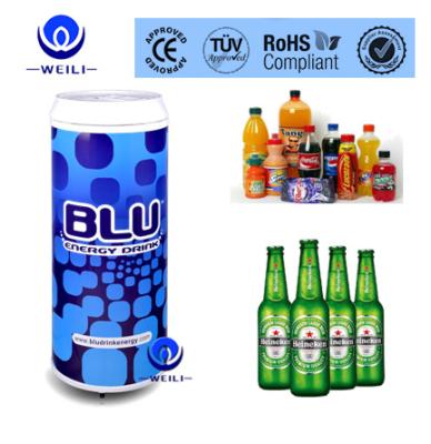 China 75L Single-temperature Portable Round Bottle Design Soft Drink Barrel Beverage Coolers Suppliers 2017 for sale