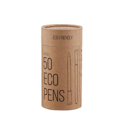 China Recycled Materials Manufacturers Specializing In Custom Tea Packaging Box General Packaging Paper Cylinder Can Be Customized Logo for sale