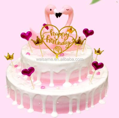 China Acrylic Cake Topper, Love Sign Wedding Anniversary Day Festival Acrylic Cake Topper for sale