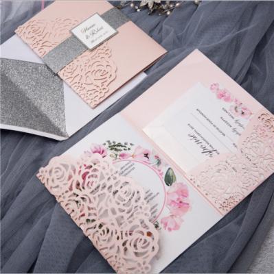 China Colorful China Wedding Invitation Card Luxurious Wedding Invitation Card for sale