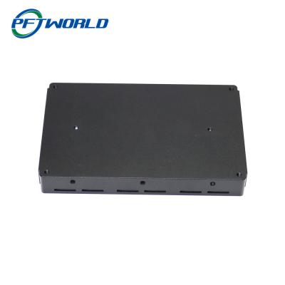 China Sheet Metal Parts Aluminum Box Camera Accessories Radium Carving Black Oxidation for sale