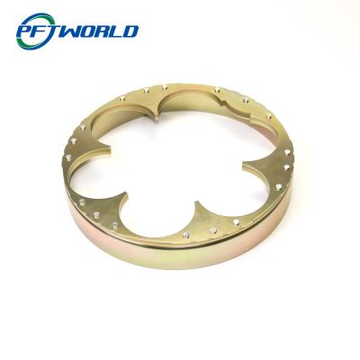 China Sheet metal aluminum laser cutting anodizing custom processing parts for sale