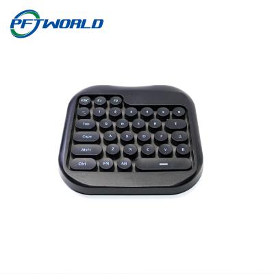 China Precision CNC plastic keyboard black parts for sale