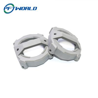 China Injection Molding Parts, Precision ABS , Grey Screw Cap Parts for sale