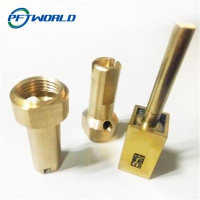 China High Precision 5 Axis CNC Machining Turning Brass Parts for sale