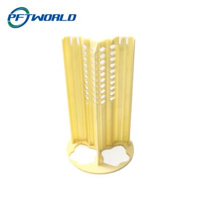 China Injection Molding Parts, Customized ABS Accessories, Yellow Parts for sale