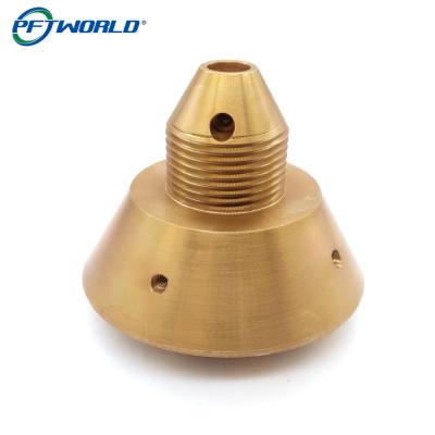 China Precision CNC 5 Axis Milling CNC Machining Copper Brass Metal Mechanical Component Services zu verkaufen