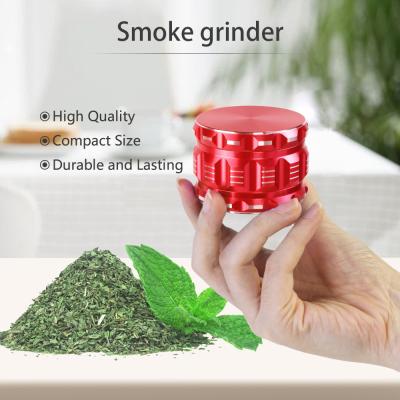 China Grinder de hierbas para especias de tabaco y hierbas para uso personalizado, mecanizado por CNC, aleación de aluminio y partes metálicas de anodizado en venta