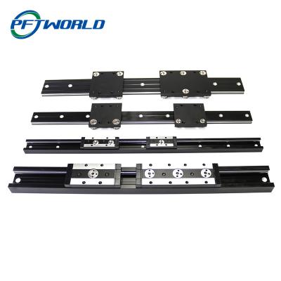 China Cobrindo o comprimento linear de superfície 50M Brake Lockable da largura 45MM do OEM do slider do guia à venda