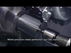 CNC turning of machining steel parts