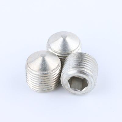 China High Strength Flat Round Head And Hardness 2024 Set Screw Aluminum Alloy Screw Slotted Bolts Directly Supplied Stamped for sale