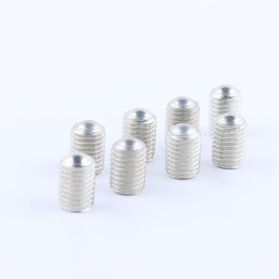 China High Strength Flat Round Head And Hardness 2024 Set Screw Aluminum Alloy Screw Slotted Bolts Directly Supplied Stamped for sale