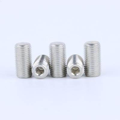 China High Strength Flat Round Head And Hardness 2024 Set Screw Aluminum Alloy Screw Slotted Bolts Directly Supplied Stamped for sale