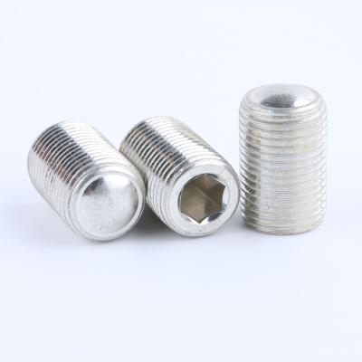 China Flat Round Head Set Screw 6082 Aluminum Alloy With Slotted Thread High Strength for sale