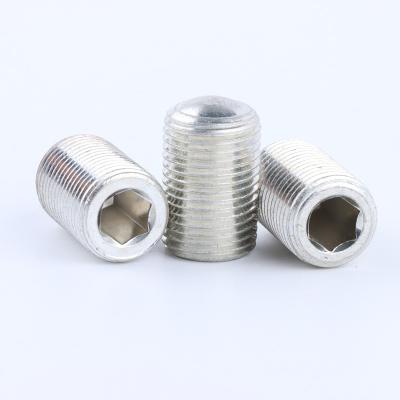 China Flat Round Head Set Screw 6082 Aluminum Alloy With Slotted Thread High Strength for sale