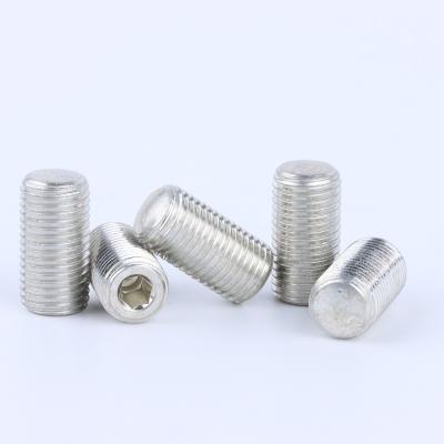 China Flat Round Head Set Screw 6082 Aluminum Alloy With Slotted Thread High Strength for sale