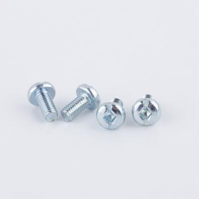 China Square Recess Thread Pan Head Machine Screw Steel Screws for sale