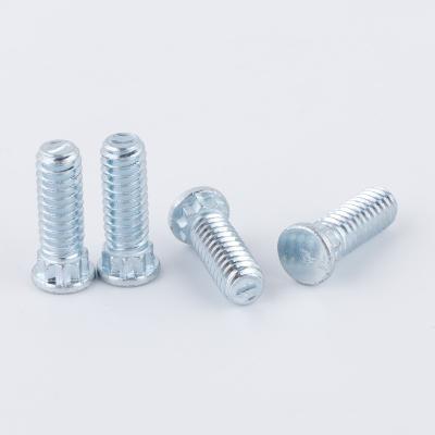 China Flat Press Rivet Screw Press Riveting Steel Screw Machine Screws for sale