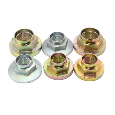 China Heavy Industry Galvanized Auto Accessories Hex Flange Nut For Automotive Industry for sale