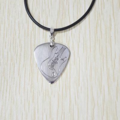 China Custom necklace dedo music guitar picks / necklace guitar pick / gypsy guitar pick for sale