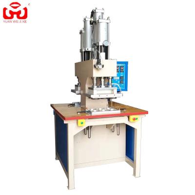 China Building Material Shops Embossing Manufacturing Machine 8KW Direct Speed ​​High Frequency Double Head Hot Pressing CE Certification for sale