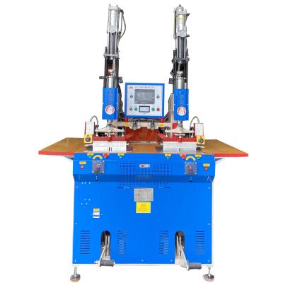 China Factory Single Side Double Head PVC Trademark High Frequency Welding Machine for sale