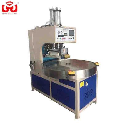 China High frequency food lathe table blister packing machine for stationery for sale