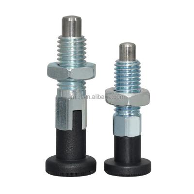 China Return Type Plastic Plunger Pin Coarse Thread Indexing Plunger M6 M8 M10 M12 Pitch Index Coarse Plunger Knob In Stock MT302 for sale