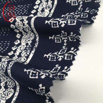 China Sustainable Hot Sales Printed Viscous Rayon Fabric Plain For USA Market for sale