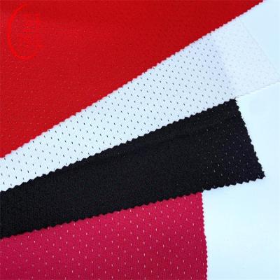 China SHRINK-RESISTANT WAR MESH EYE 100%POLYESTER KNITTING FABRIC for sale