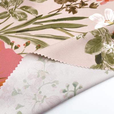 China Best Selling Anti-Static Satin Printing Fabric For Satin Fabric Bridal Garment for sale