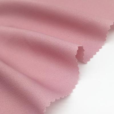 China USA customer interest 75D 100%polyester woven fabric antistatic glitter fabric for apparel and dress for sale