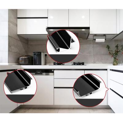 China Modern Aluminum Profile J Profile Kitchen J Gola Aluminum Handle Gold Alu Profile Handle for sale