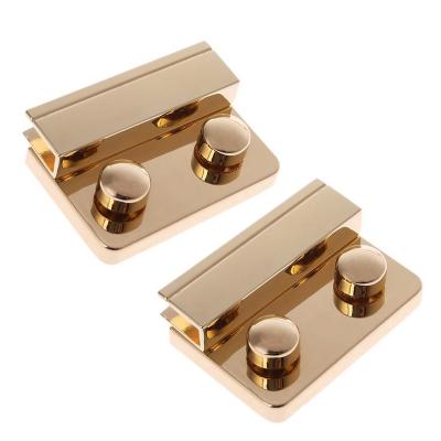 China High Quality Handbags Accessories Gold Color Metal Turn Locks For Bags DIY Fashion Twist Lock For Handbag for sale