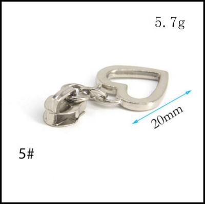 China Nickel Free Bulk Custom Alloy Zipper Puller For Handbag From China for sale