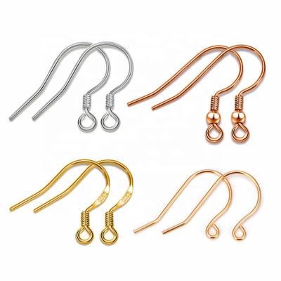 China 925 Silver Wholesale DIY Earring Findings Findings DIY Jewelry Making Earring Clasps Hooks for sale