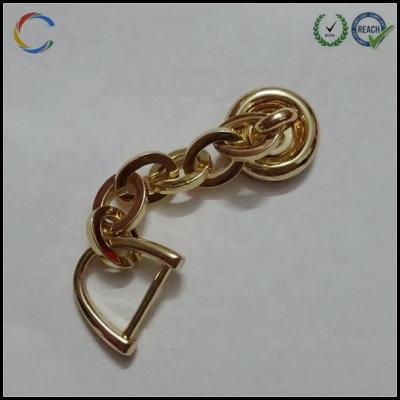 China Decorative Chain Metal Handbag Buckle Bag Accessories for sale