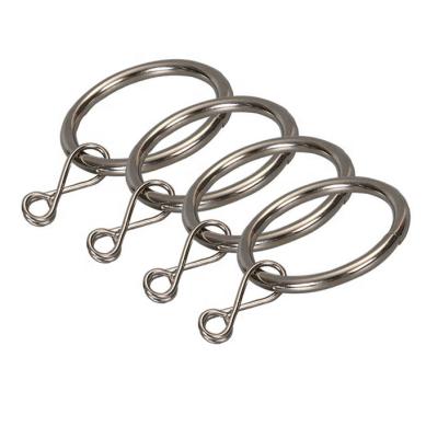 China Curtain Rings or Shower Curtain Hooks Clips Hanging Curtain Accessories Metal Manufacturer for sale